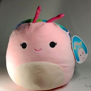 Squishmallow Silvina the Snail 10" NWT Tie Dye Shell